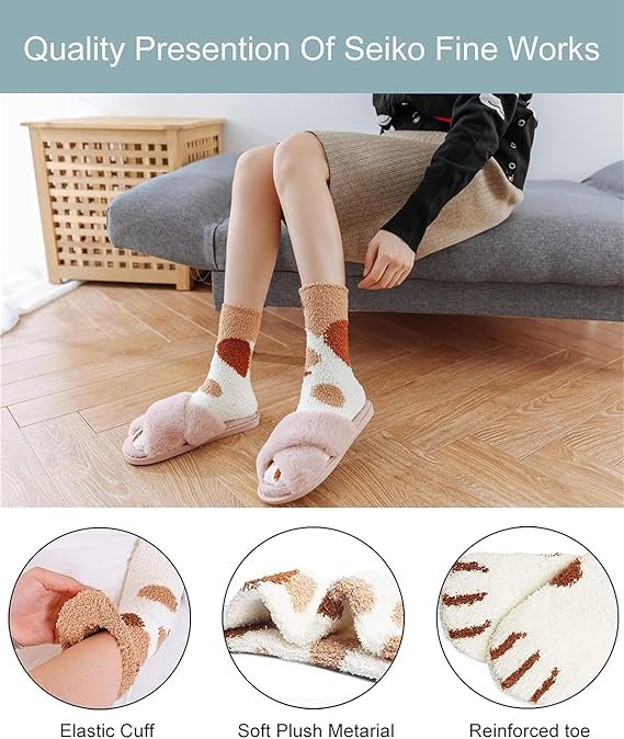 cat paw socks