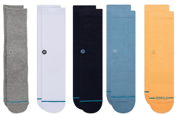 how to wear stance socks : Stance Crew Icon Socks